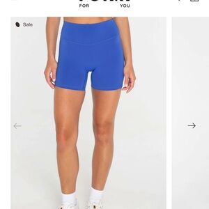 Form activewear core shorts size small blue NWT
